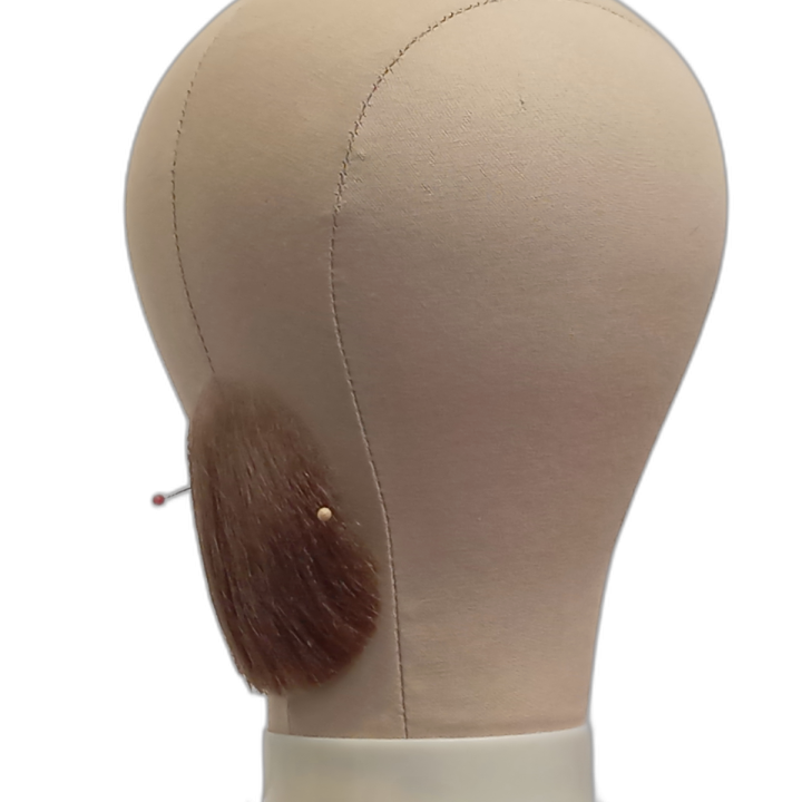 Medium Light Brown Goatee Handmade Beard on Lace