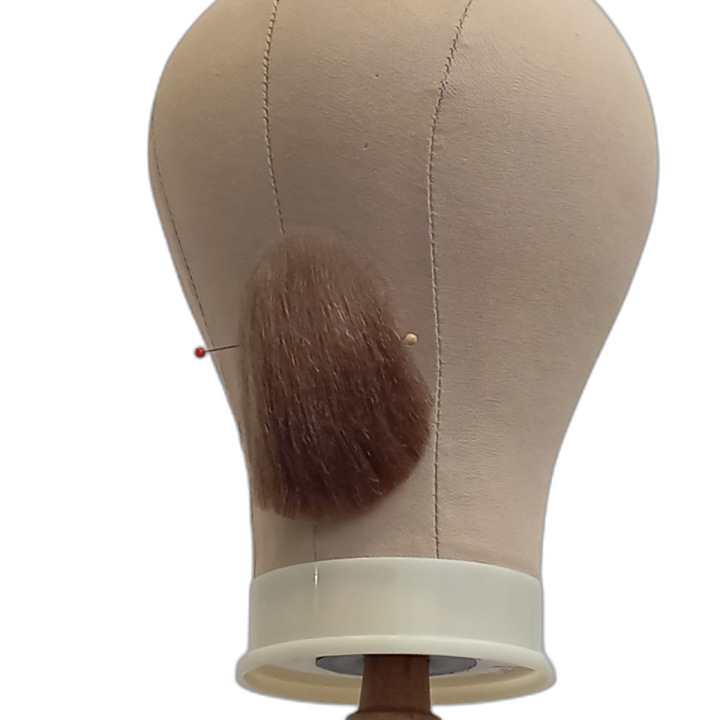 Medium Light Brown Goatee Handmade Beard on Lace