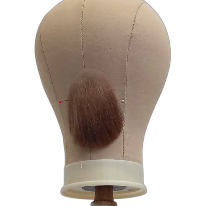 Medium Light Brown Goatee Handmade Beard on Lace