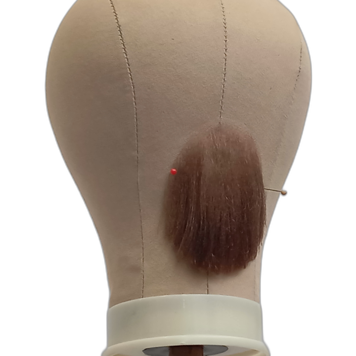 Medium Light Brown Goatee Handmade Beard on Lace