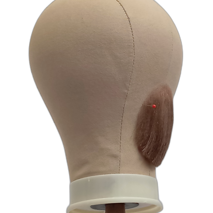 Medium Light Brown Goatee Handmade Beard on Lace