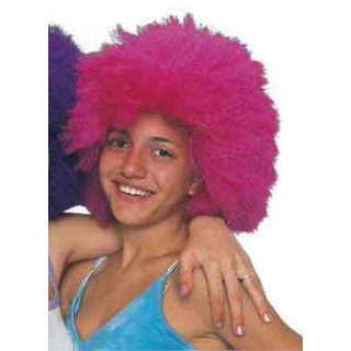Small Afro Fuchsia Wig | Carnival & Party | Alegro Athens