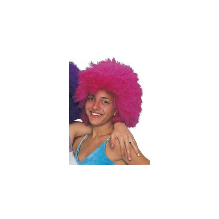Small Afro Fuchsia Wig | Carnival & Party | Alegro Athens