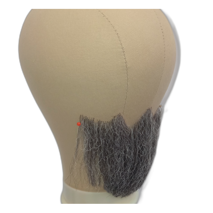 Large Gray Underchin Beard on Lace | Theatre & Carnival | Alegro Athens