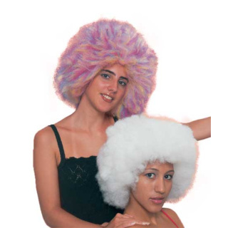Small Afro White Wig | Carnival & Party | Alegro Athens