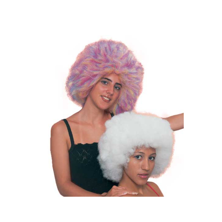 Small Afro White Wig | Carnival & Party | Alegro Athens