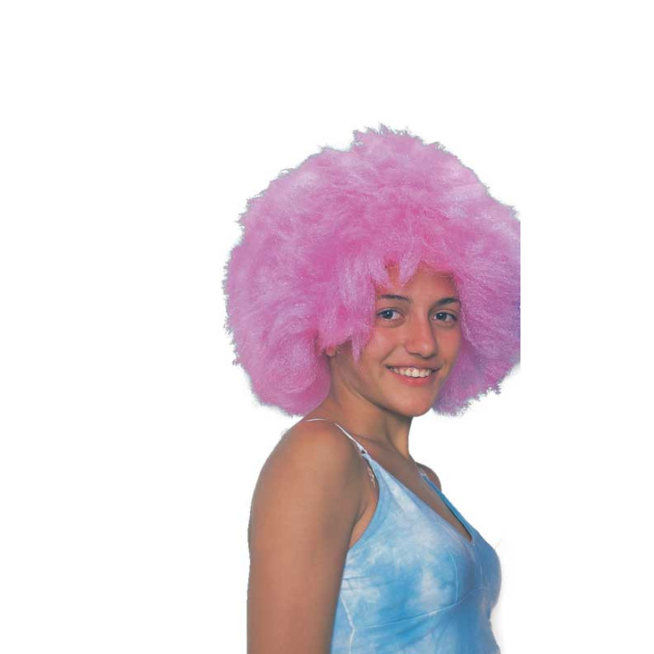 Small Afro Pink Wig | Carnival & Party | Alegro Athens