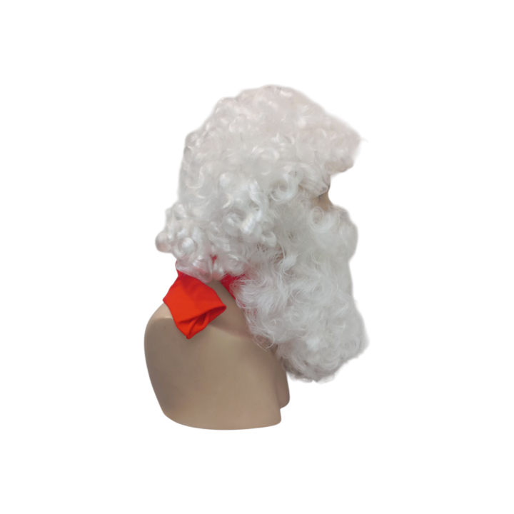 Professional Santa Claus Classic Set Wig Beard white | Alegro Athens