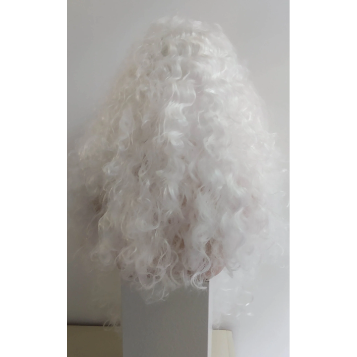 Professional Santa Claus Set Wig Beard white matte | Alegro Athens