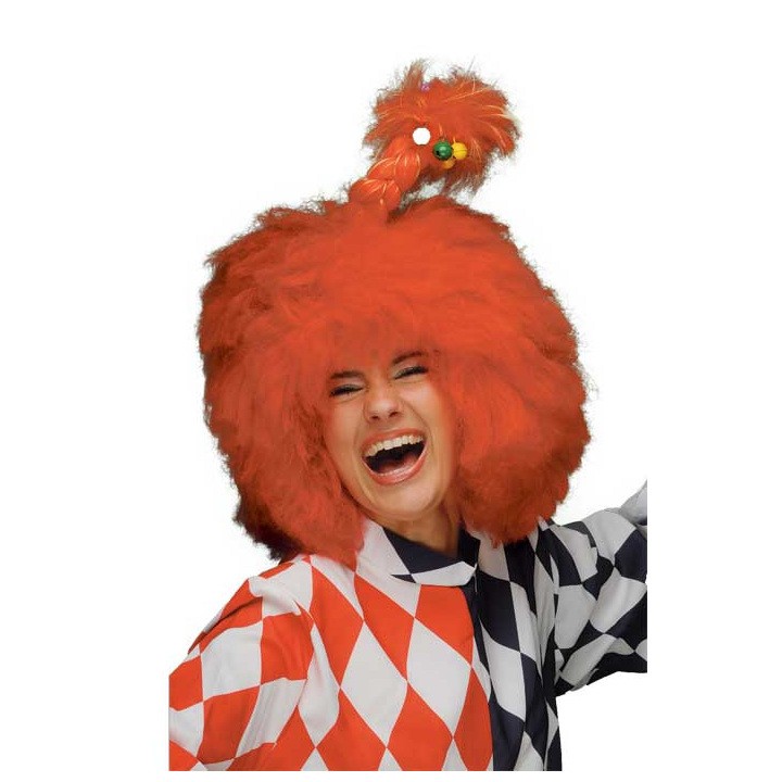 Κουδουνάτος Κόκκινη Περούκα | Απόκριες & Joker Κοστούμι | Alegro