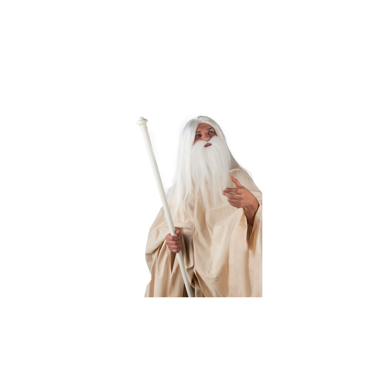 WHITE WIZARD'S WIG